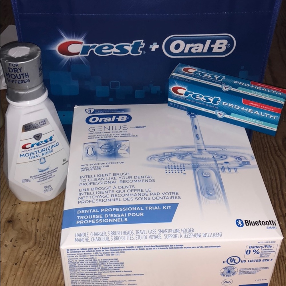 Crest Oral B Electric Toothbrush Kit